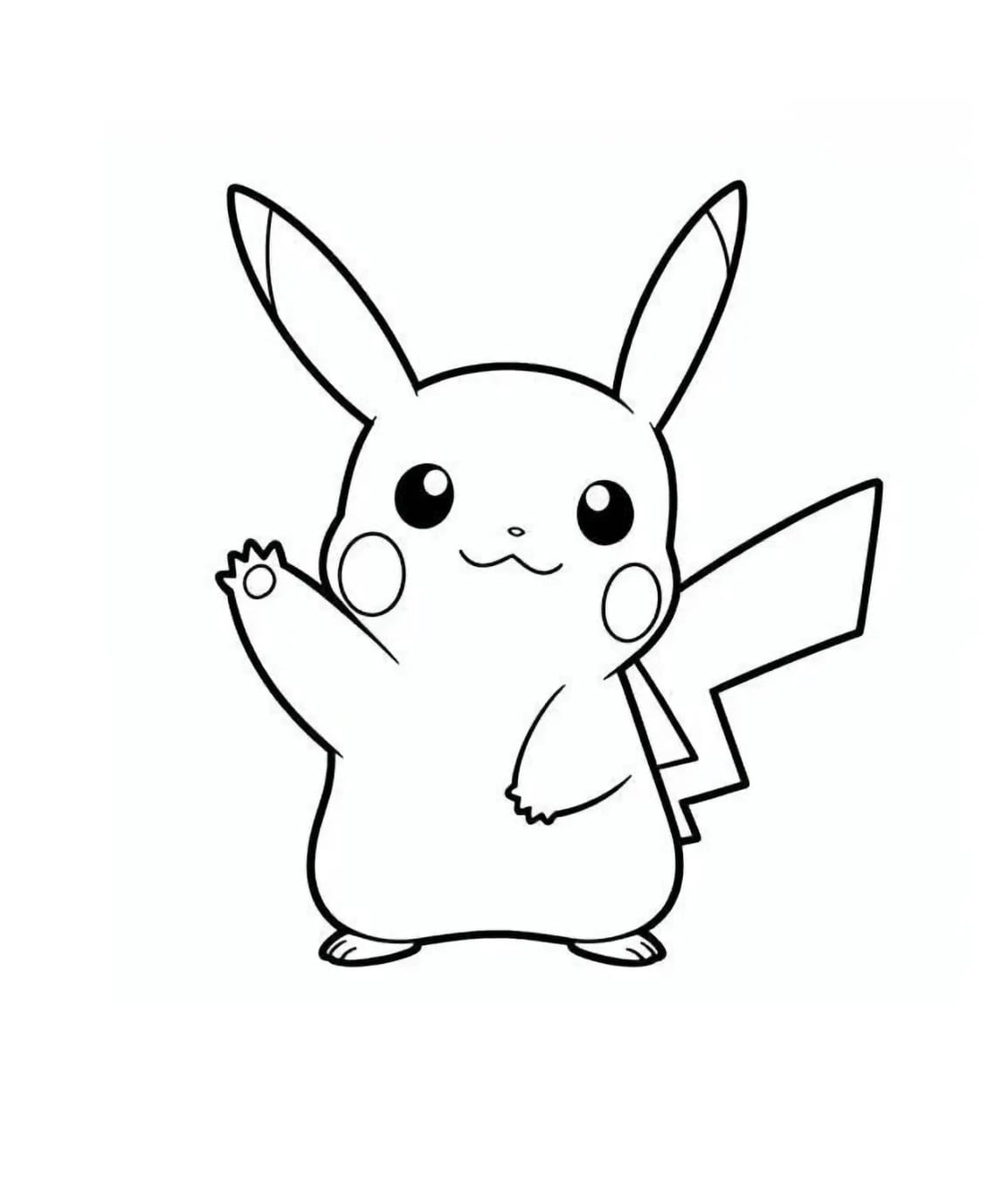 waving pikachu